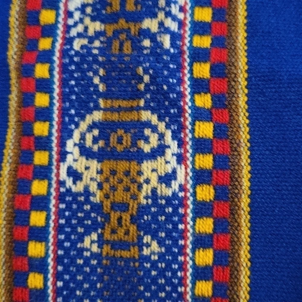 Andean Peruvian Rainbow Ceremonial Altar Tablecloth Throw